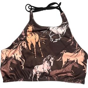 Girls Halter Style Bikini top only